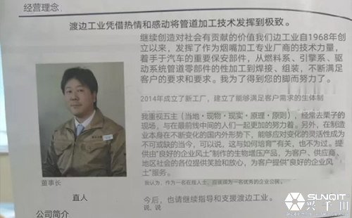 孔德高參觀日本LCIA研修渡邊工業(yè)分享 孔德高參觀日本LCIA研修渡邊工業(yè)分享