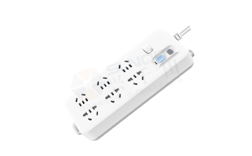 帶漏電保護(hù)，自帶1個(gè)開關(guān)