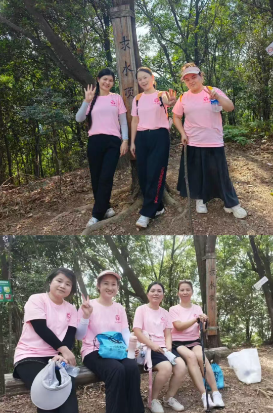 興千田集團女職工參加興富社區(qū)“健步新征程，巾幗綻芳華”徒步活動5