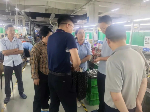興千田智能走進博多電子2